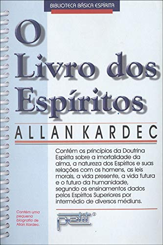 Libro O Livro Dos Espíritos Normal Espiral De Allan Kardec P