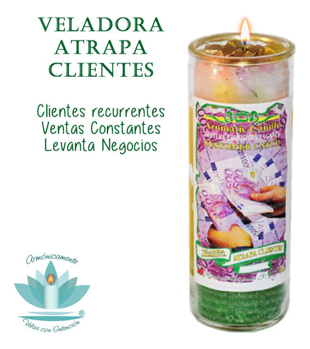 Veladora Atrapa Clientes - Ventas Recurrentes, Negocio Éxito
