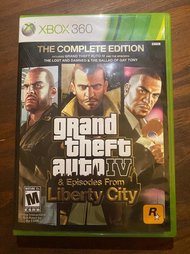 Gta Iv Edición Completa Para Xbox 360