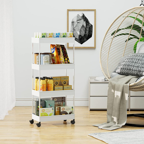 Carrito Organizador De 4 Niveles Para Cocina/baño