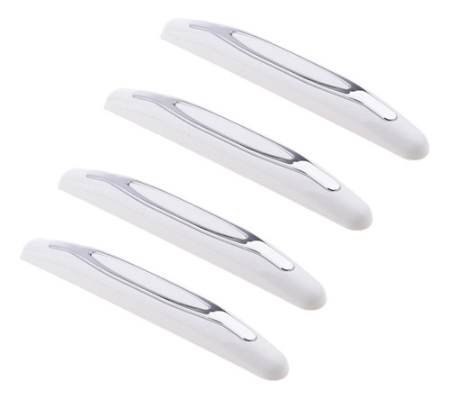 2 X 4 Pcs Etiqueta Engomada Parachoques De Puerta Lateral