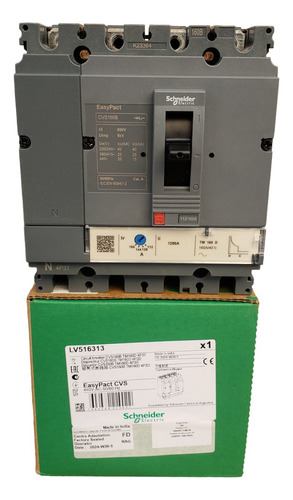 Interruptor Termomag. Tetrap 25ka 160a. Lv516313.schneider.