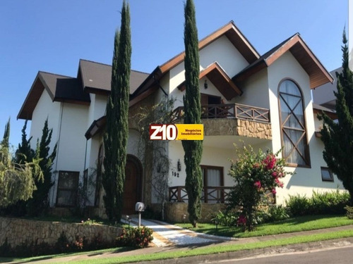 Imagem 2 de 30 de Ca08514 - Condomínio Jardim Vila Paradiso Indaiatuba/sp - Venda Sobrado At629,00m² Ac600,00m² Com 4 Suítes - Z10 Negócios Imobiliários. - Ca08514 - 34462370