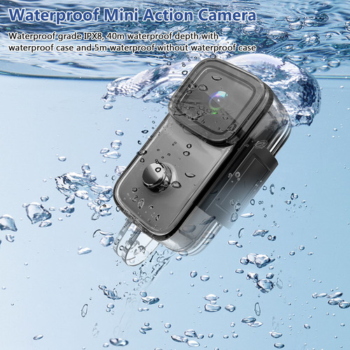 Imagen 9 de 9 de Sjcam C200 4k Mini Wifi Cámara De Acción Con Ips De 1,28 Pul