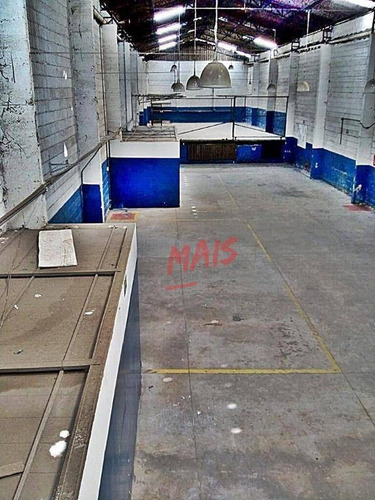 Imagem 1 de 11 de Galpão Para Alugar, 800 M² - Macuco - Santos/sp - Ga0013