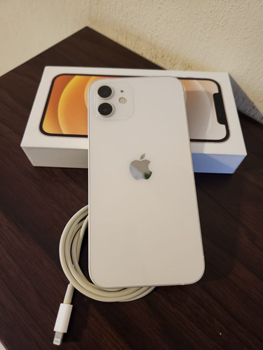 iPhone 12 64 Gb Blanco | Excelente Estado + Caja Y Cargador Original (Usado)