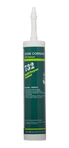 Dow Corning 732 Multiuso  Sellador Silicona Blanco 10.1