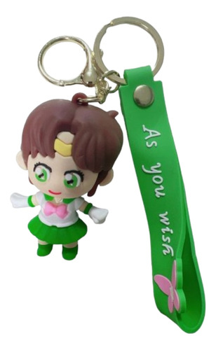 Llavero De Goma Sailor Jupiter Makoto - Sector 2814