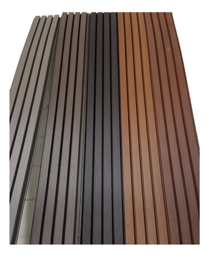 Deck De Wpc, Para Exteriores, Linea Fachada Wpc,