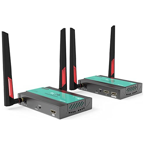 Wireless Hdmi Transmitter And Receiver Extender 1x4-200...