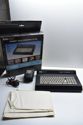 Editor De Video Datavideo Screen Title Producer Vp-270 Ntsc (Usado)