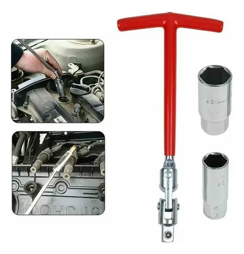 Chave de Vela T com 2 Encaixes 16mm / 21mm Articulada - foto 1