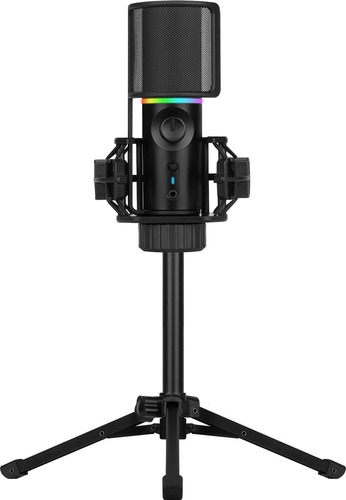 Microfono Streamplify Mic-48-rgb-tp-bk C/ Soporte De Tripode