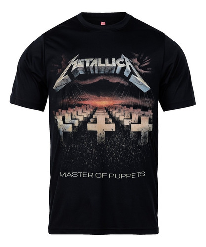 Remera Algodon Yorkstone Premium Metallica Master Xs A Xxl