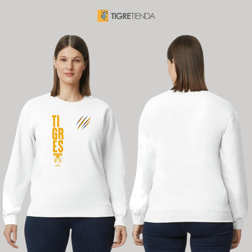 Sudadera Para Mujer Tigres Uanl Tigres Rayas