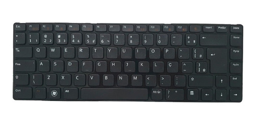 Teclado Notebook Dell Vostro 1540 1550 2421 3350 3550 3560 Cor Preto