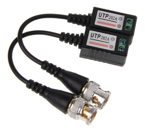 Video Balun Utp Alta Potencia Para Camaras De Seguridad