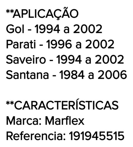 Cebolinha Interruptor Luz Freio Gol Voyage Parati 95 A 2002