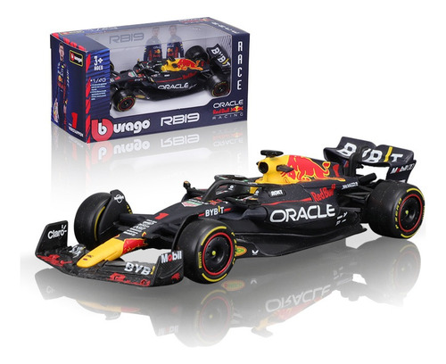 Burago 2023 Redbull F1 Rb19 #1 Verstappen 1/43 Fia Fórmula 1