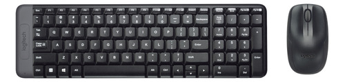 Logitech Mk220, Combo Inalámbrico: Teclado Compacto Y Mouse