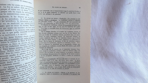 Imagen 8 de 10 de Lecciones De Derecho Romano Ambrosioni Tabak Abaco