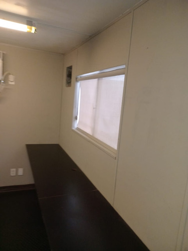 Caseta Traila Remolque Camper Oficina Móvil Wc Y Priv P/ 12
