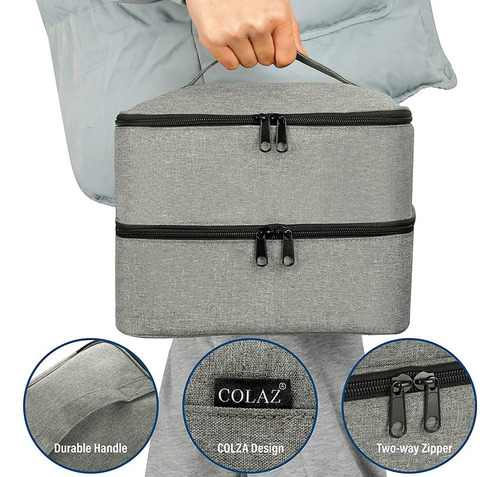 Bolsa Organizadora De Esmaltes De Uñas, Más De 30 Botellas D