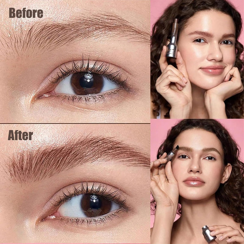 Caneta Para Sobrancelhas Brow Fection 4d, Pincel Para