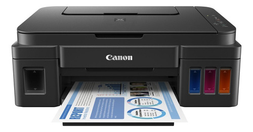 Impresora Multifunción Canon G2100 Sistema Continuo Color Negro