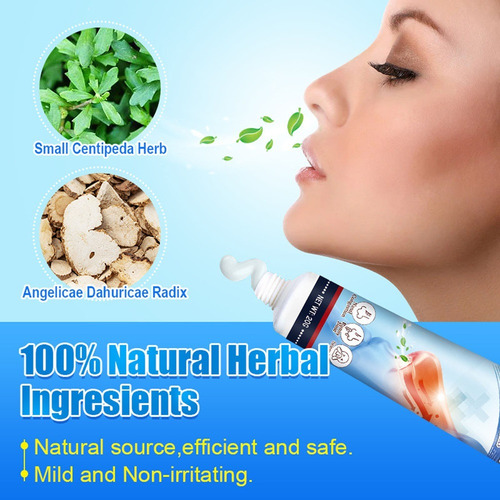 4×crema En V Para Aliviar La Congestión Nasal La Secreción N