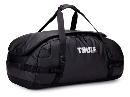 Bolsa Mala De Viagem Duffel Thule Chasm 70l Na Cor Black