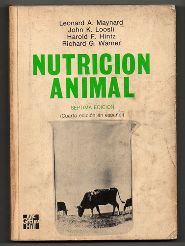 Nutricion Animal - Maynard - Loosli Usado