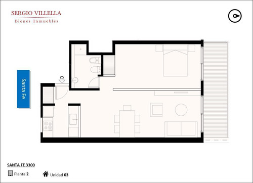 Imagen 10 de 11 de Santa Fe 3300 - 1 Dormitorio En Venta En Rosario