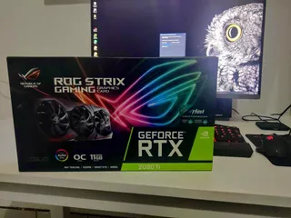 Tarjeta De Video Nvidia Asus Rog Strix Geforce Rtx 2080 Ti