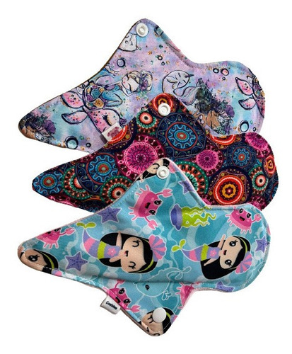 Imagen 1 de 1 de Toallas Femeninas Ecologicas Lunisima Panty Corto 3pza