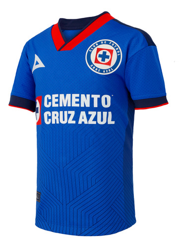 Jersey Pirma Futbol Cruz Azul Local Fan 23/24 Infantil Unise