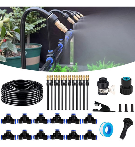 Kit De Riego Por Goteo Automático Con Goteros Flexibles 360