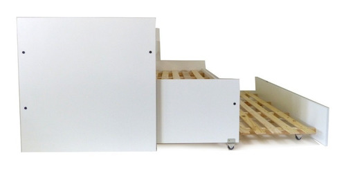 Cama Nido Triple Superpuesta 3 En 1 - Camas Cuchetas 1 Plaza (80 Cm) - 1702-3-8