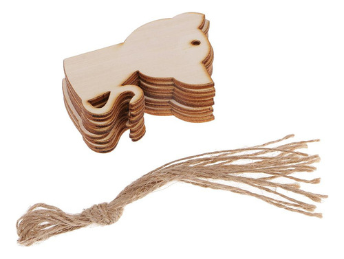 * Artesanías De Bricolaje Adornos De Madera Adorno