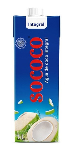 Água De Coco Integral 1l Sococo