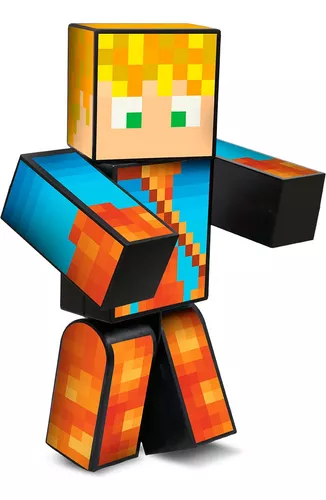 Boneco Minecraft Lopers 25cm Gamers Streamer Original