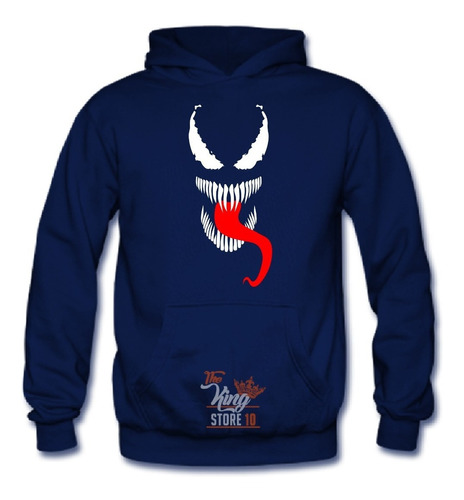 Poleron Estampado Spiderman Venom Antiheroe The King Store10