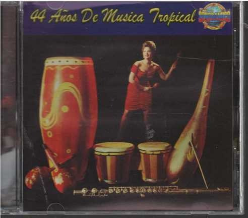 Cd - 44 Años De Musica Tropical / Varios
