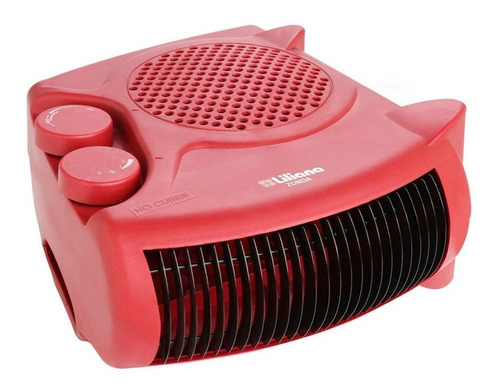 Imagen 2 de 2 de Caloventor eléctrico Liliana CFH500 rojo 220V-240V