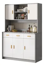 Comprar Alacenas De Madera Cocinas Con 4 Puertas 3 Cajones Modernas