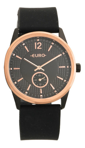 Relógio Euro Feminino Soul Preto Analógico Eu1l45abk8p - Pre