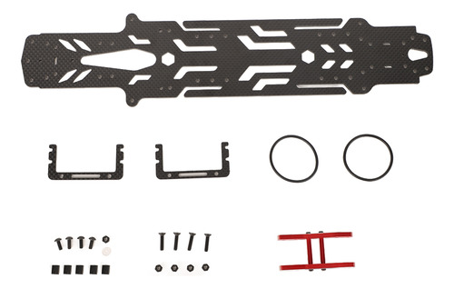Placa De Chasis De Coche Rc De Fibra De Carbono Estrecha Ver