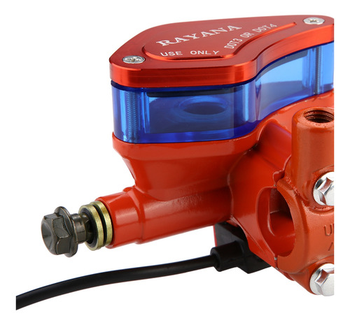 Motocicleta Orange Brake Master Cylinder, 22 Mm, Cnc Univers