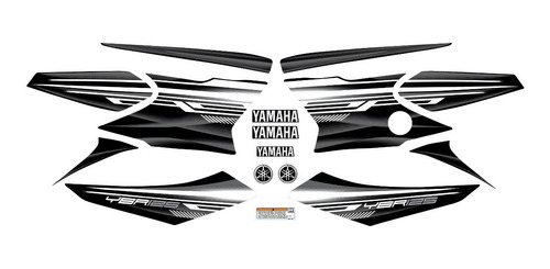 Calcos Yamaha Ybr 125 2015