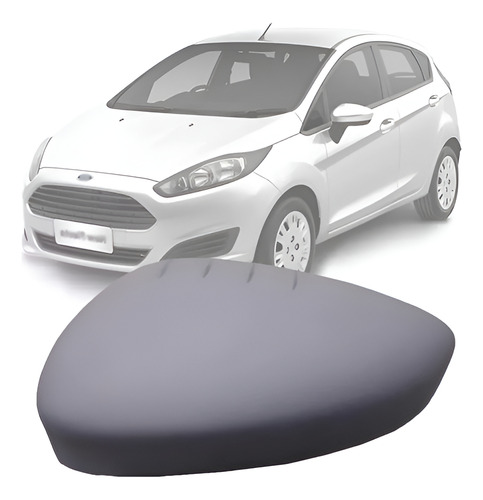 Capa Retrovisor New Fiesta 10 11 12 13 14 15 16 17 Primer Le